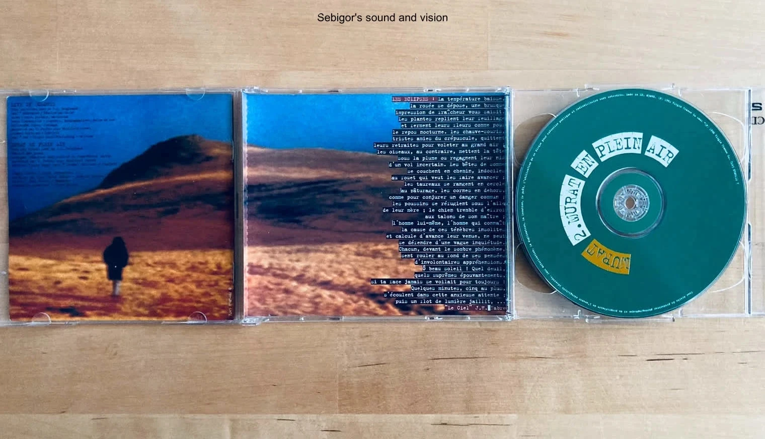 CD dubbel Jean-Louis Murat Live in Dolores en Murat in de open lucht. – photo 3